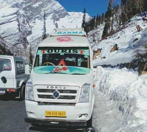 chandigarh to manali taxi travel time